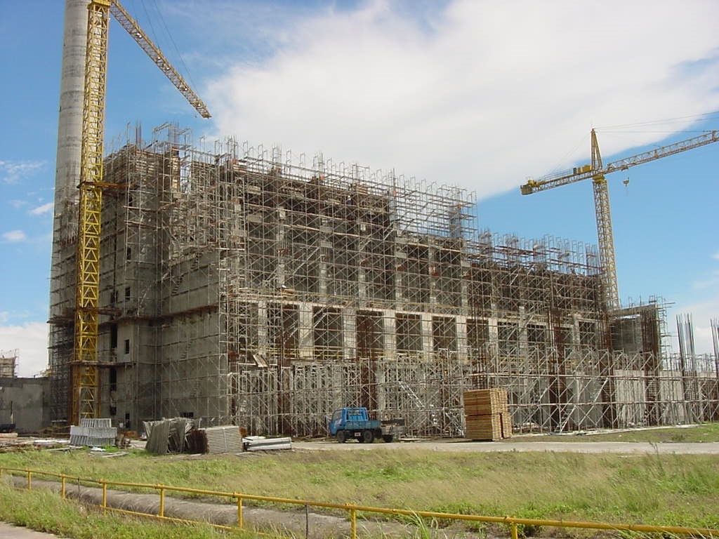 Image 1. Construction photo of Lize Plant in the 2000s.  