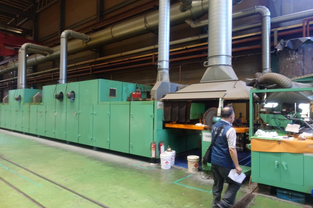 Figure 4: Inspecting the operation of production equipment