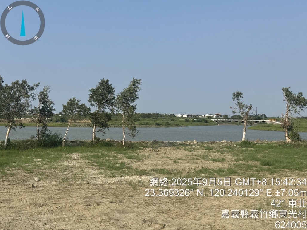 新庄滯洪池南岸清理前後照片-清理後
