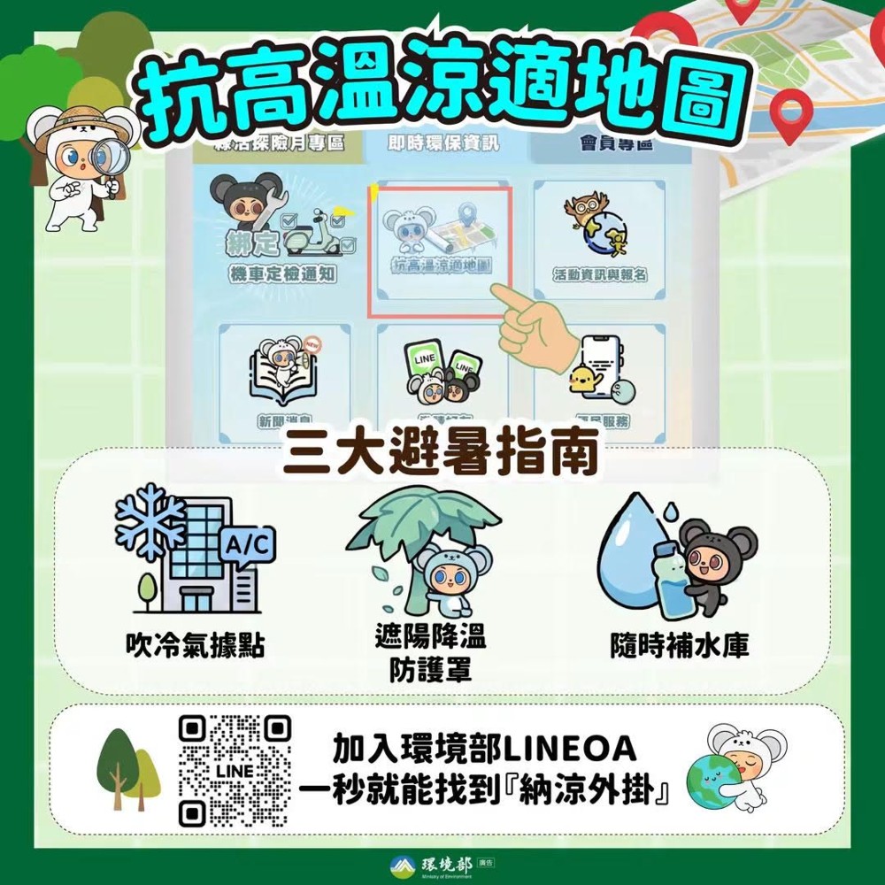 檢視  115-07-21  【1 秒找到「納涼外掛」｜打開抗高溫涼適地圖】圖片
